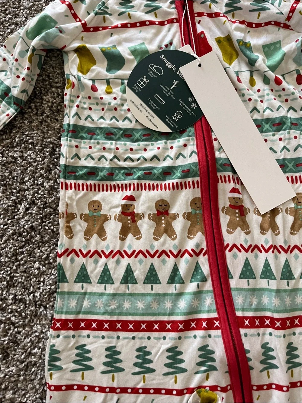 Little Sleepies 18-24M Christmas - NWT
